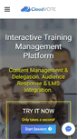 Mobile Screenshot of cloudvote.com